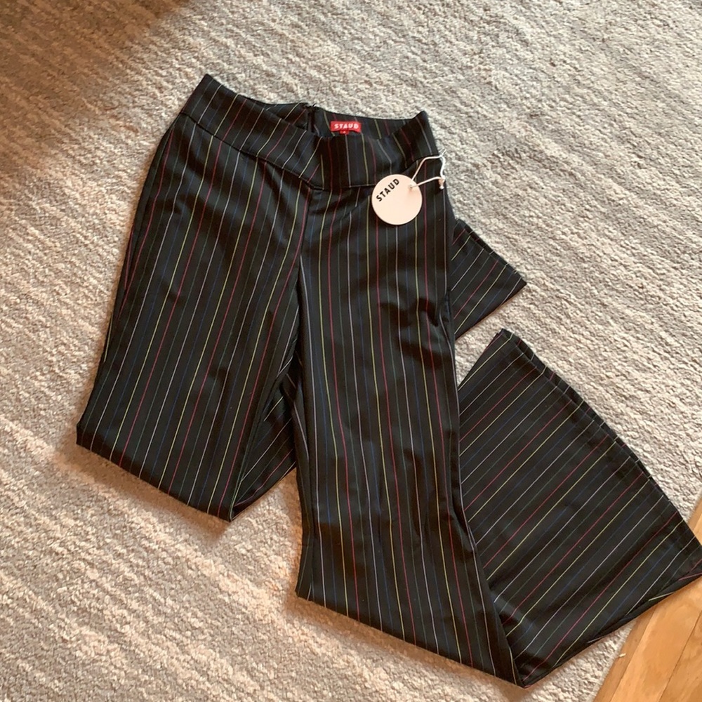 Staud flare pants size 6 never worn worn tags
